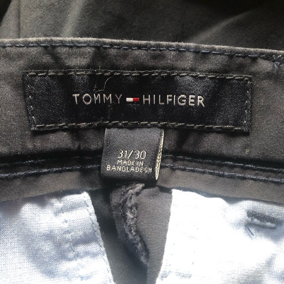 Tommy Hilfiger Navy Blue Chinos - Picture 3 of 3